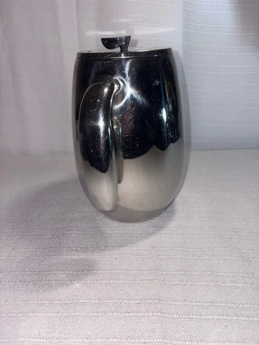 Bodum French Press Silver Stainless Steel Coffee Maker 4 Cup